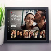 Personalised Netflix-Style Couple Frame